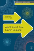 Cover: Adult Social Care Law in England - Red Globe Press