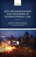 Cover: Self-Determination and Secession in International Law - Oxford University Press