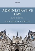 Cover: Administrative Law - Oxford University Press