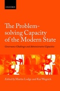 Cover: The Problem-solving Capacity of the Modern State - Oxford University Press