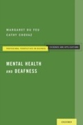 Cover: Mental Health and Deafness - OUP USA