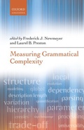 Cover: Measuring Grammatical Complexity - Oxford University Press