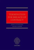 Cover: Termination for Breach of Contract - Oxford University Press