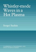 Cover: Whistler-mode Waves in a Hot Plasma - Cambridge University Press