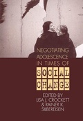 Cover: Negotiating Adolescence in Times of Social Change - Cambridge University Press