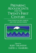 Cover: Preparing Adolescents for the Twenty-First Century - Cambridge University Press
