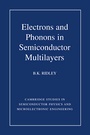 Cover: Electrons and Phonons in Semiconductor Multilayers - Cambridge University Press
