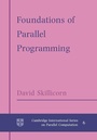 Cover: Foundations of Parallel Programming - Cambridge University Press