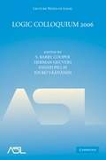 Cover: Logic Colloquium 2006 - Cambridge University Press