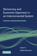 Cover: Democracy and Economic Openness in an Interconnected System - Cambridge University Press