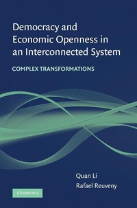 Enlarge image Cover: Democracy and Economic Openness in an Interconnected System - Cambridge University Press