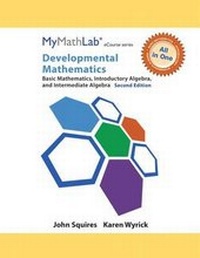 Enlarge image Cover: Mylab Math for Squires/Wyrick Developmental Math - Pearson