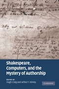 Cover: Shakespeare, Computers, and the Mystery of Authorship - Cambridge University Press