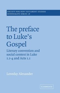 Cover: The Preface to Luke's Gospel - Cambridge University Press
