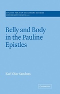 Cover: Belly and Body in the Pauline Epistles - Cambridge University Press