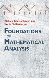 Abbildung von: Foundations of Mathematical Analysis - Dover Publications
