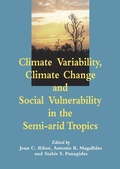 Cover: Climate Variability, Climate Change and Social Vulnerability in the Semi-arid Tropics - Cambridge University Press