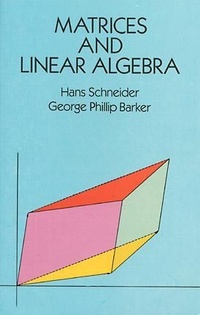 Abbildung von: Matrices and Linear Algebra - Dover Publications