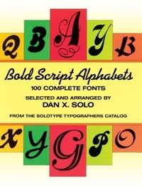 Abbildung von: Bold Script Alphabets - Dover Publications