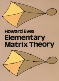 Abbildung von: Elementary Matrix Theory - Dover Publications