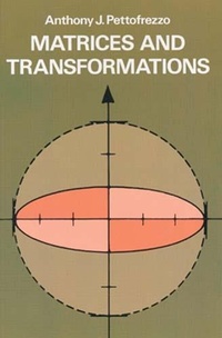 Abbildung von: Matrices and Transformations - Dover Publications