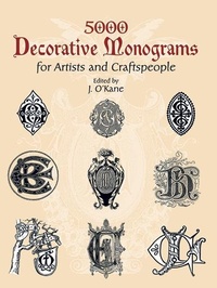 Abbildung von: 5000 Decorative Monograms for Artists and Craftspeople - Dover Publications