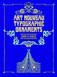Abbildung von: Art Nouveau Typographic Ornaments - Dover Publications