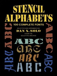 Abbildung von: Stencil Alphabets - Dover Publications