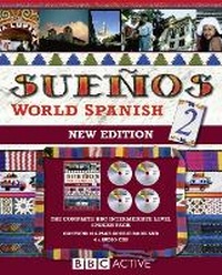 Enlarge image Cover: Suenos World Spanish 2: language pack with cds - BBC Active