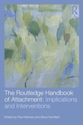 Cover: The Routledge Handbook of Attachment: Implications and Interventions - Routledge