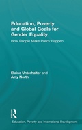 Cover: Education, Poverty and Global Goals for Gender Equality - Routledge