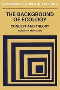 Cover: The Background of Ecology - Cambridge University Press