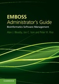 Cover: EMBOSS Administrator's Guide - Cambridge University Press
