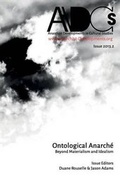 Cover: Anarchist Developments in Cultural Studies 2013.2 - Punctum Books