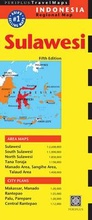 Cover: Sulawesi Travel Map - Periplus Editions