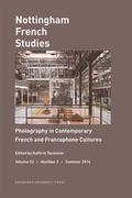 Cover: Photography in Contemporary French and Francophone Cultures - Edinburgh University Press