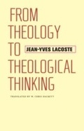 Cover: From Theology to Theological Thinking - Naval Institute Press