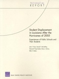 Cover: Student Displacement in Louisiana After the Hurricanes of 2005 - RAND