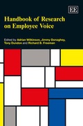 Cover: Handbook of Research on Employee Voice - Edward Elgar Publishing