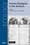 Cover: Human Biologists in the Archives - Cambridge University Press
