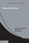 Cover: Repeated Games - Cambridge University Press
