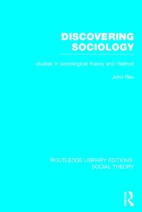 Enlarge image Cover: Discovering Sociology (RLE Social Theory) - Routledge