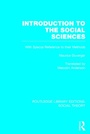 Cover: Introduction to the Social Sciences (RLE Social Theory) - Routledge