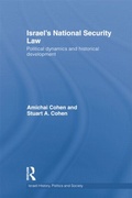 Cover: Israel's National Security Law - Routledge