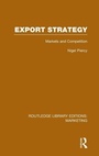 Cover: Export Strategy: Markets and Competition (RLE Marketing) - Routledge