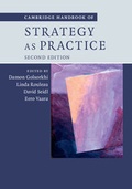 Cover: Cambridge Handbook of Strategy as Practice - Cambridge University Press