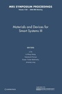 Cover: Materials and Devices for Smart Systems III: Volume 1129 - Cambridge University Press