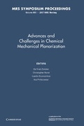 Cover: Advances and Challenges in Chemical Mechanical Planarization: Volume 991 - Cambridge University Press