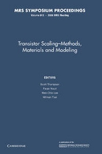 Enlarge image Cover: Transistor Scaling: Volume 913 - Cambridge University Press