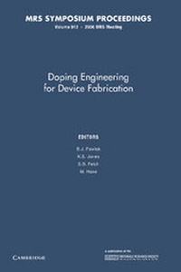 Enlarge image Cover: Doping Engineering for Device Fabrication: Volume 912 - Cambridge University Press